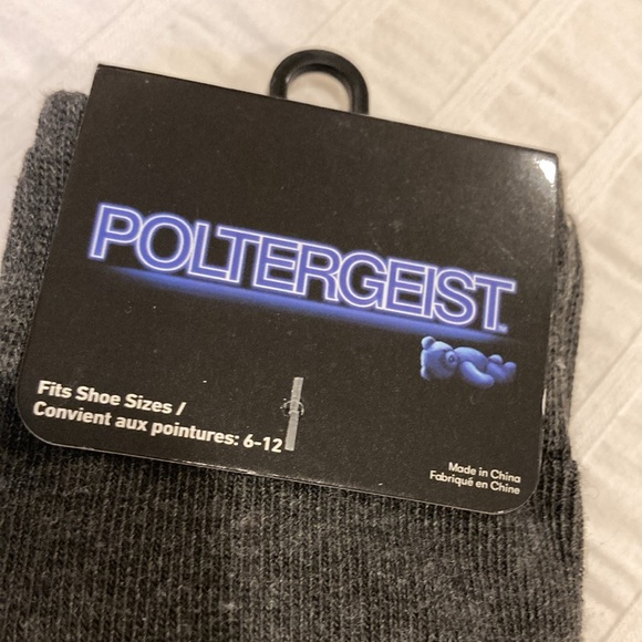 Poltergeist grey socks fits 6-12 new - Picture 3 of 9